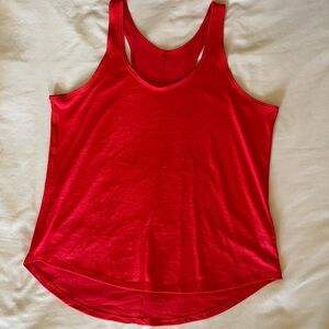 Prana Vibrant Coral Tank Top